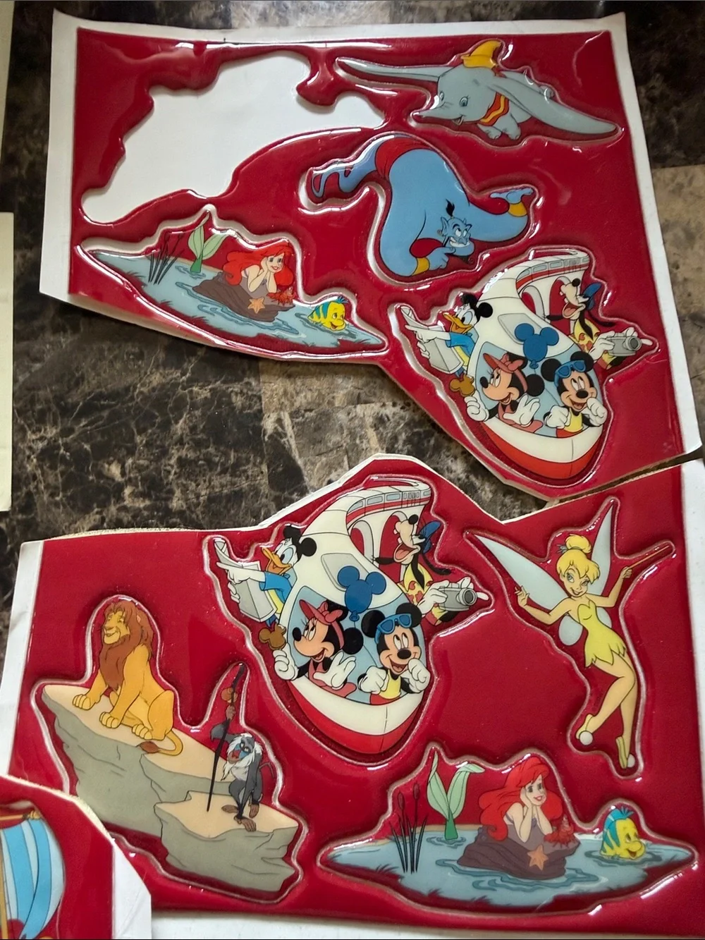 Misc Disney Scrapbook Stickers
